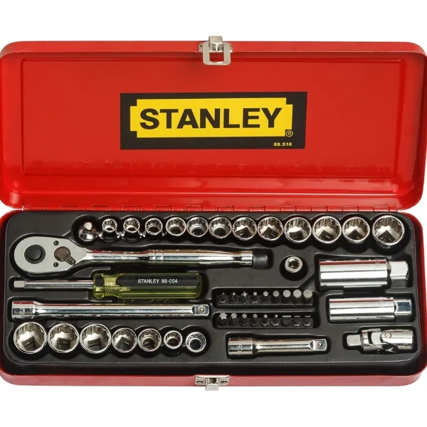 STANLEY 89-516 – 46Pc 3/8” Square Drive Socket Set Supplier in India