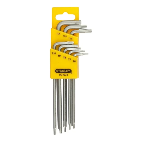 Stanley 92-624 Long Tamperproof Torx Key Set 8 Piece Supplier
