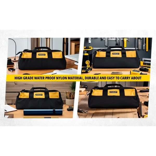 Stanley 93-224 Waterproof Nylon Tool Bag 460mm / 18 Inch Supplier