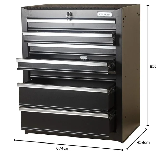Stanley 93-547-23 Roller Cabinet 7 Drawer 699 x 460 x 797mm Supplier