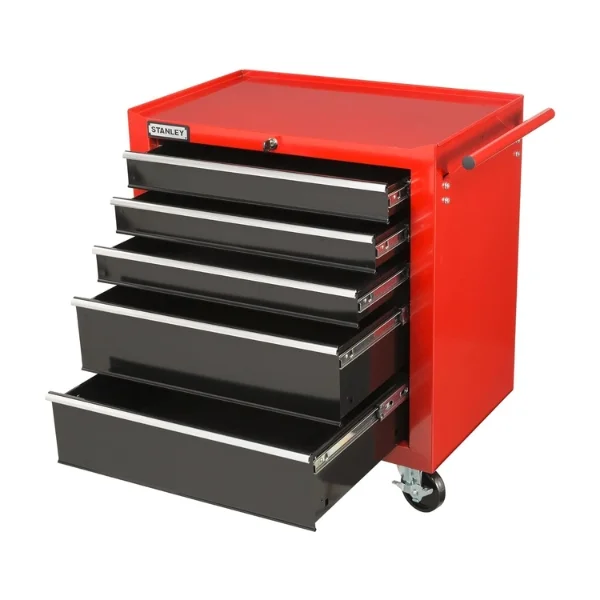 Stanley 93-557L Rolling Cabinet 7 Drawer Red Supplier