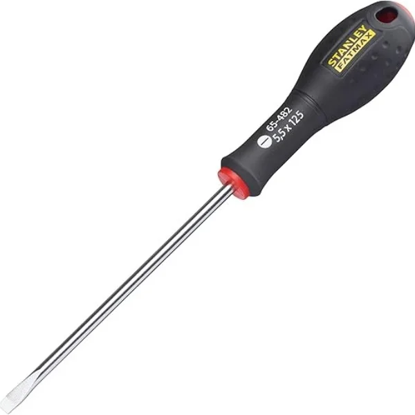 Stanley FatMax Flat Head Screwdriver 5mm x 125mm (0-65-482) Supplier