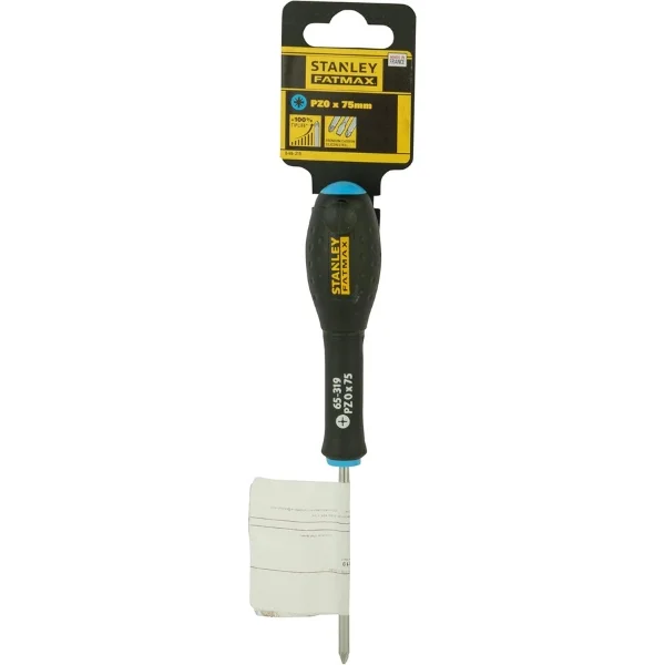 Stanley FatMax Pozidriv Screwdriver PZ0 x 75mm (0-65-319) Supplier