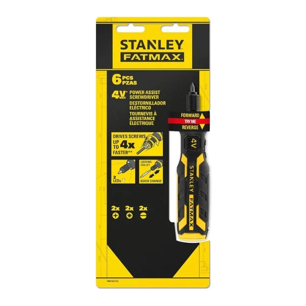  STANLEY FMHT66719-0 4V Power Assisted Screwdriver Distributor