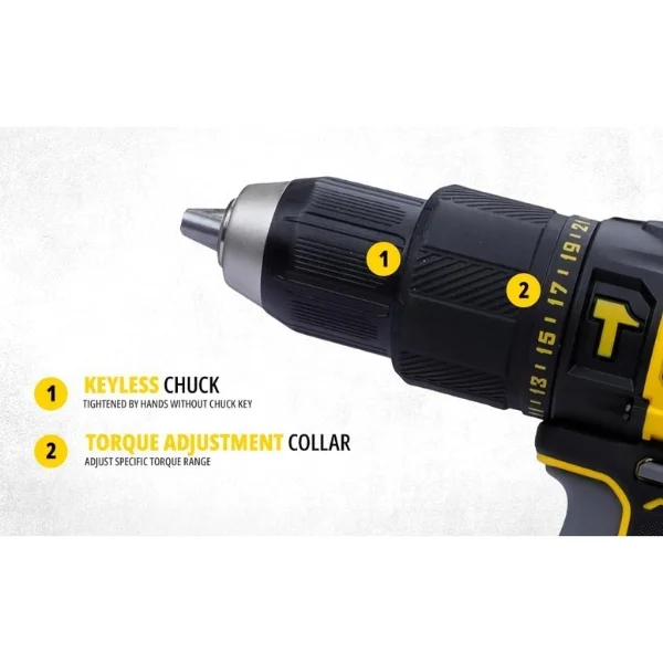  Stanley SCD711D2KA-B1 20V Brushless Hammer Drill Driver Kit Supplier