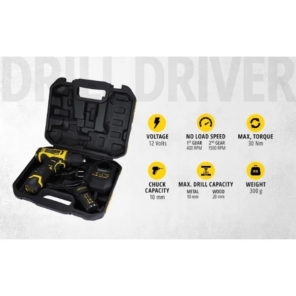 Stanley SCH10D2K-IN 12V Max Brushless Hammer Drill Supplier