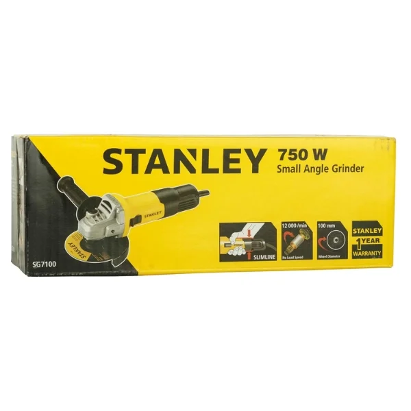 Stanley SG7100-IN 750W 100mm Slim Angle Grinder Supplier