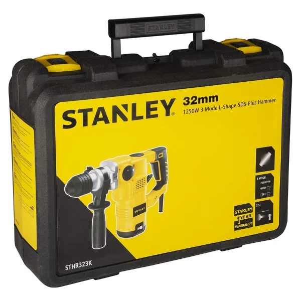 Stanley STHR323K-IN 32 mm 1250W 3 Mode SDS Plus Rotary Hammer Supplier