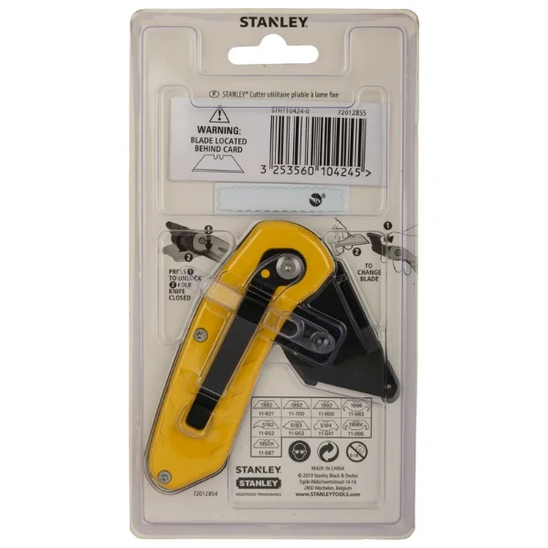 Stanley STHT10424-0 Compact Fixed Blade Folding Knife Supplier