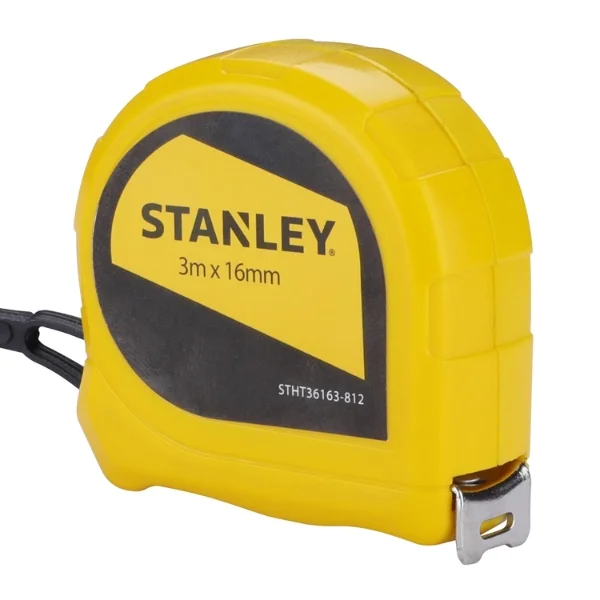 Stanley STHT36163-812 Short Tape Measure Without Lock 3m x 16mm Supplier