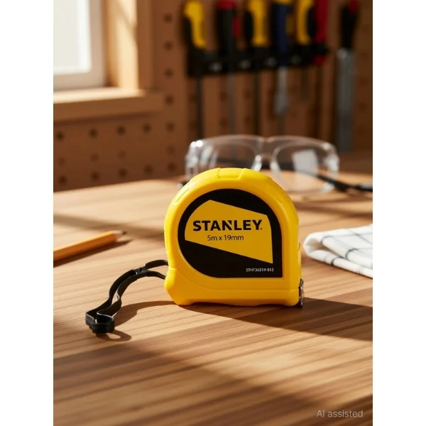 Stanley STHT36519-812 Short Tape Measure Without Lock 5m x 19mm Supplier
