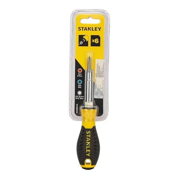 STANLEY STHT68012-8 6-WAY SCREWDRIVER SET Supplier & Distributor