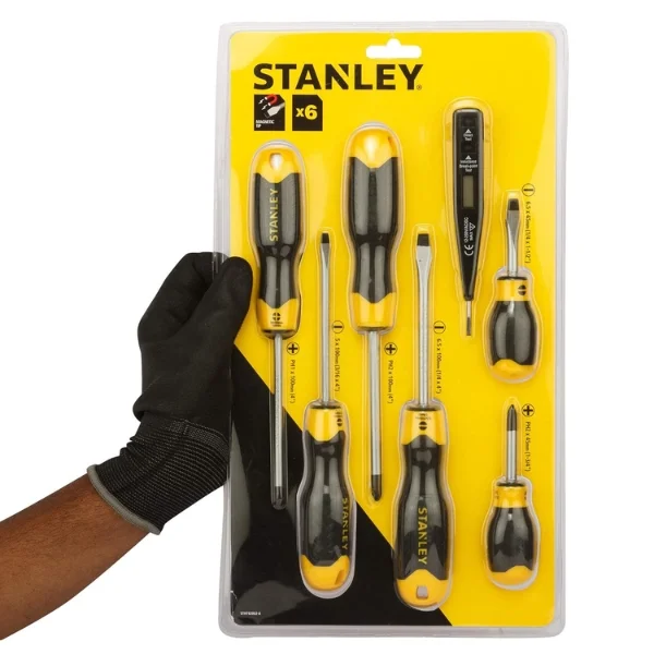 STANLEY STHT92002-8 6PC SET W/BONUS(TESTER INCLUDED) Supplier & Distributor