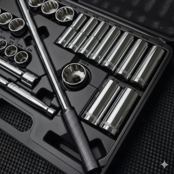 STANLEY STMT45509-LA 1/2” Drive 26-Piece Round Head Ratchet Socket Set – Pan India Supply