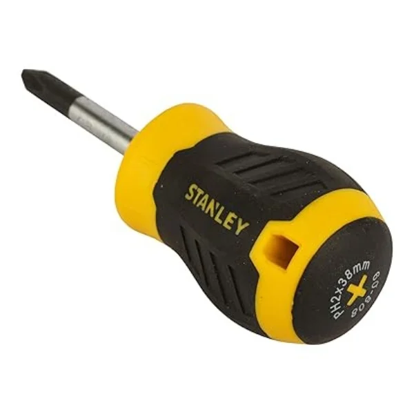 STANLEY STMT60808-8 CUSHION GRIP SCREW DRIVER PHILLIPS PH2 X 38MM (STUBBY) Distributor