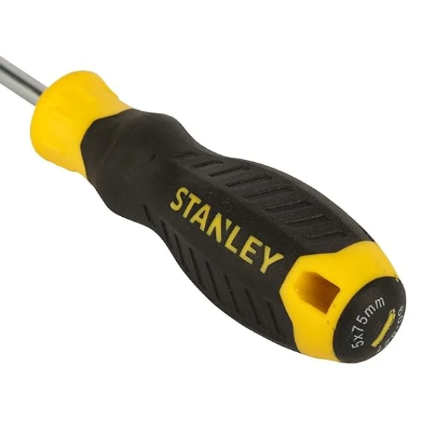 Stanley STMT60821-8 Cushion Grip Screwdriver (5x75mm) Supplier