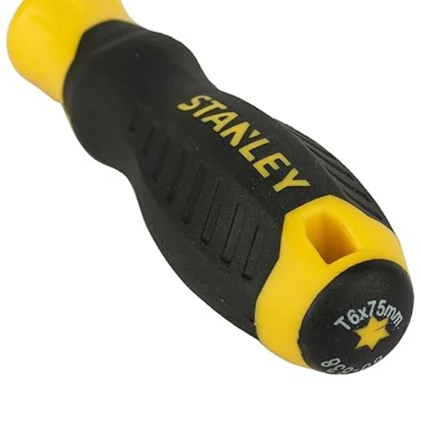 STANLEY STMT60838-8 CUSHION GRIP SCREW DRIVER TORX T6X75MM Distributor