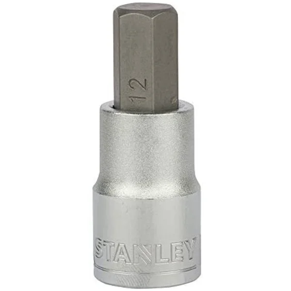 STANLEY STMT73378-8B 1/2 Inch Drive 12mm Hexagonal Bit Socket Supplier