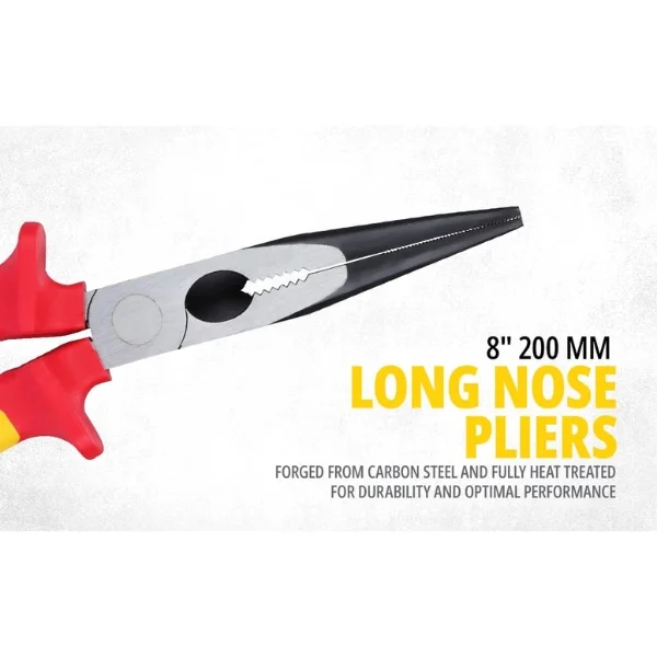 Stanley STMT77860-23B VDE Long Nose Plier 8 Inch Supplier