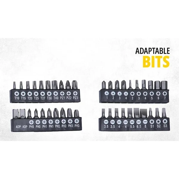 STANLEY STMT81243 110PC Multi Tool Set – Genuine Bulk Supplier