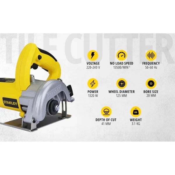 Stanley STSP125-IN 1320W 125 mm Tile Cutter Supplier