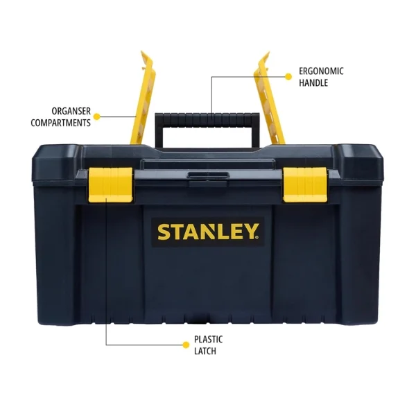 Stanley STST1-75520 Essential Tool Box Plastic Latch 19 Inch Supplier
