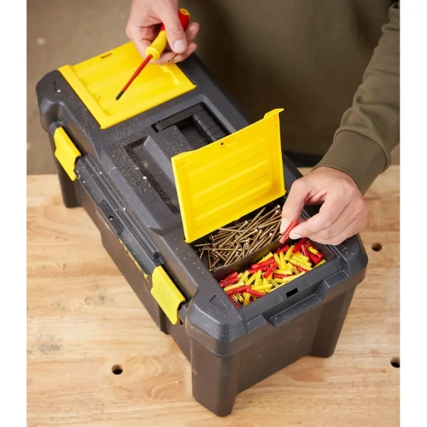 Stanley STST1-75520 Essential Tool Box Plastic Latch 19 Inch Supplier