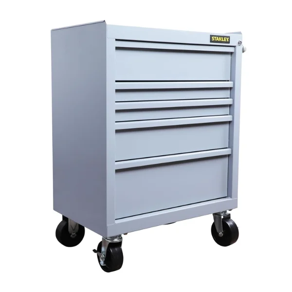 Stanley STST74420-8 Tool Trolley 5 Drawer Grey 699 x 460 x 797mm Supplier