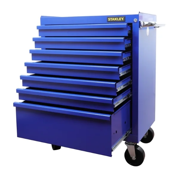 Stanley STST74425-8 Tool Trolley 7 Drawer Blue 699 x 460 x 797mm Supplier