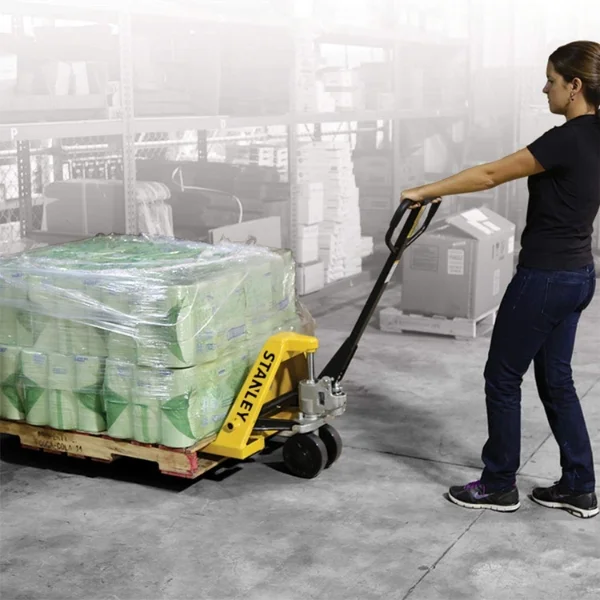 Stanley SXWT-CPT-25W Wide Pallet Truck 2500kg Supplier