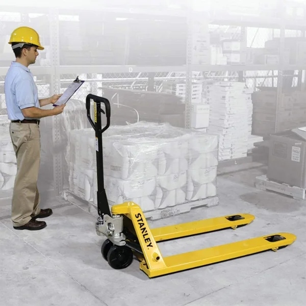 Stanley SXWT-CPT-25W Wide Pallet Truck 2500kg Supplier