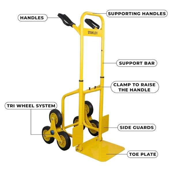 Stanley SXWT-FT521 Folding Stair Climber Hand Truck Supplier