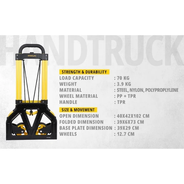 Stanley SXWT-FT580-SP Folding Hand Truck Supplier