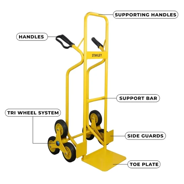 Stanley SXWT-HT523 Steel Stair Climber Hand Truck Supplier