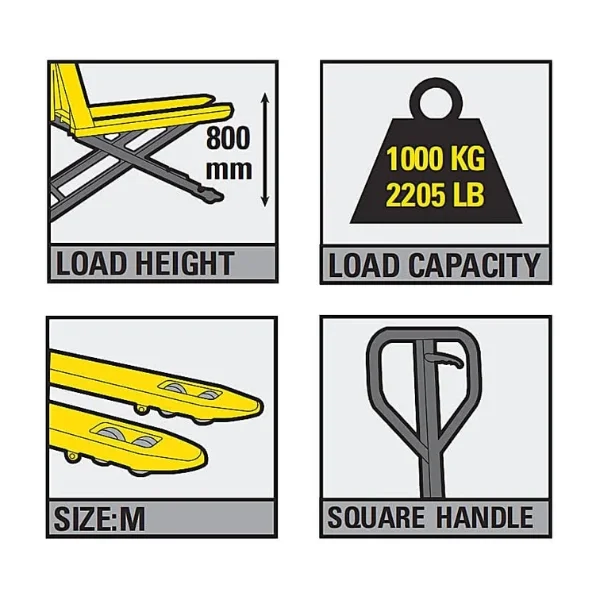 Stanley SXWTI-CPT-SCIS10 Scissor Lift Pallet Truck 1000kg Supplier